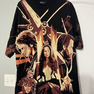 Like New Star Wars All Over Graphic Tee - Large